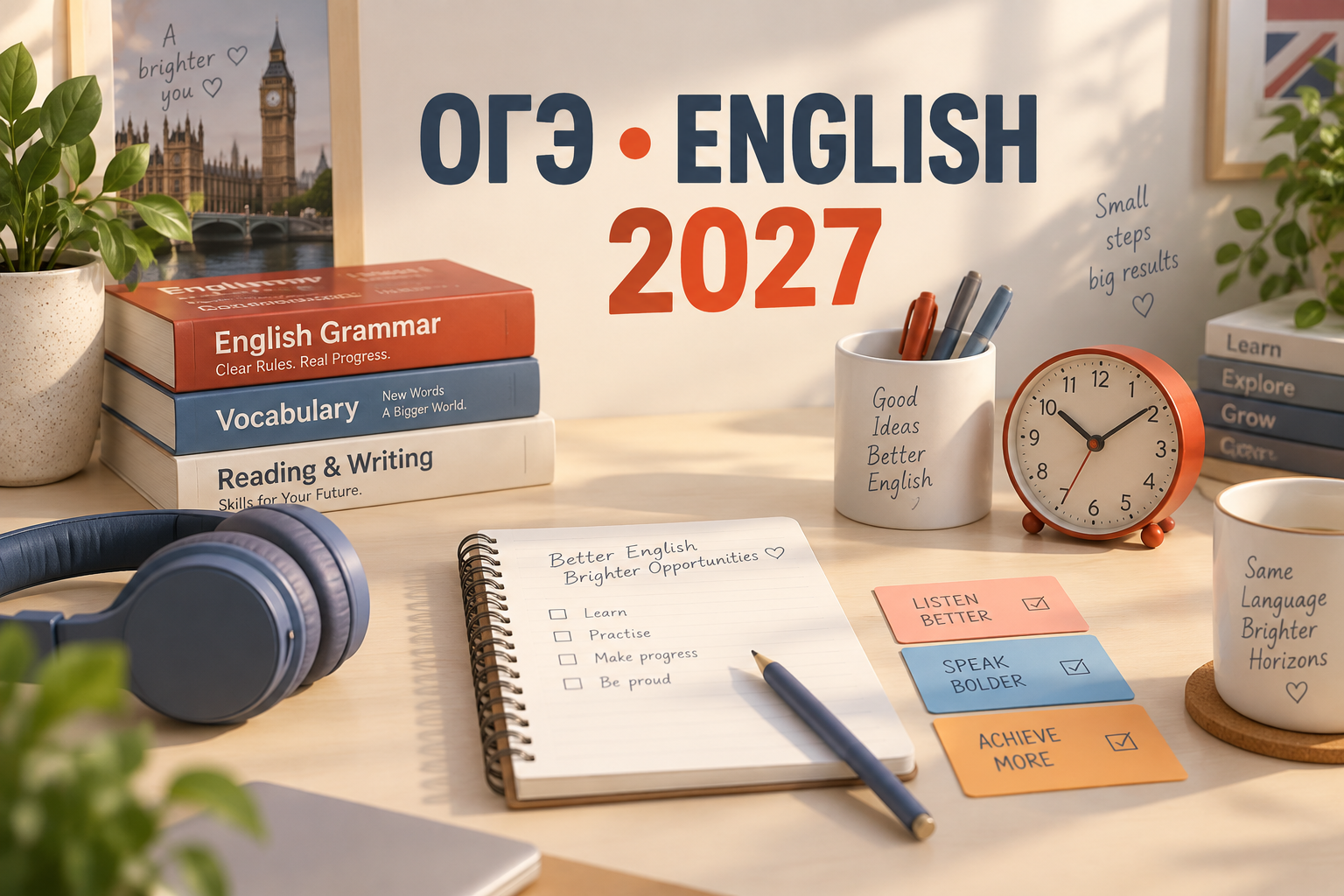 ОГЭ по английскому языку 2027: структура, задания, как проходит и сколько длится